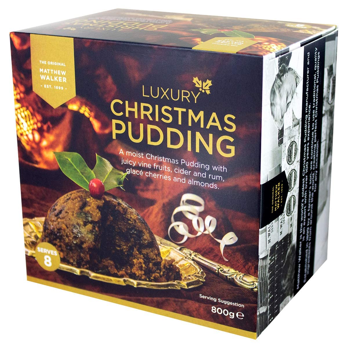 Amazon.com : Matthew Walker Luxury Pudding 800 Gram : Grocery